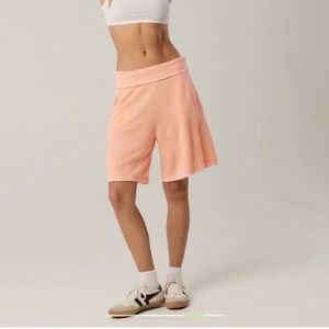 Offline by Arie Comfy Bermuda fold over waistband shorts size xs/small